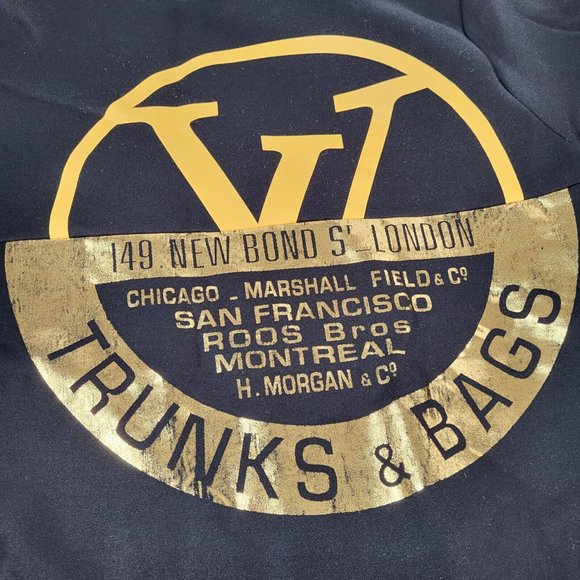 Louis Vuitton Men's Black Cotton Trunks & Bags Sweatshirt - Picture 5 of 14